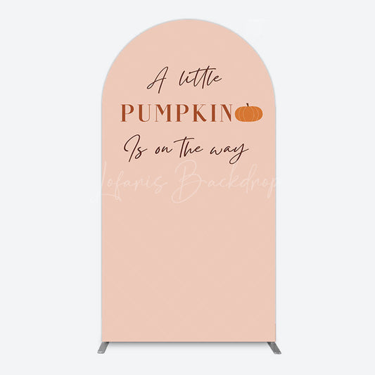 Lofaris Autumn Pumpkin Vibe Sweet Baby Shower Arch Backdrop