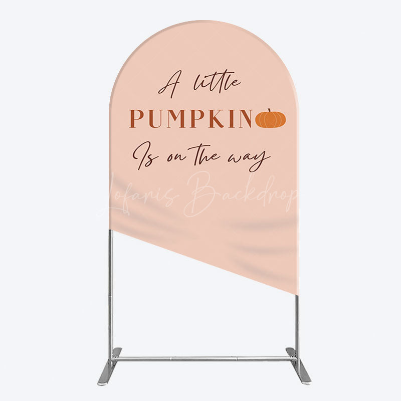 Lofaris Autumn Pumpkin Vibe Sweet Baby Shower Arch Backdrop