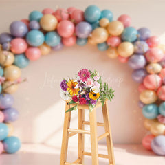 Lofaris Balloon Arch Chiara Lights Wall Photography Backdrop