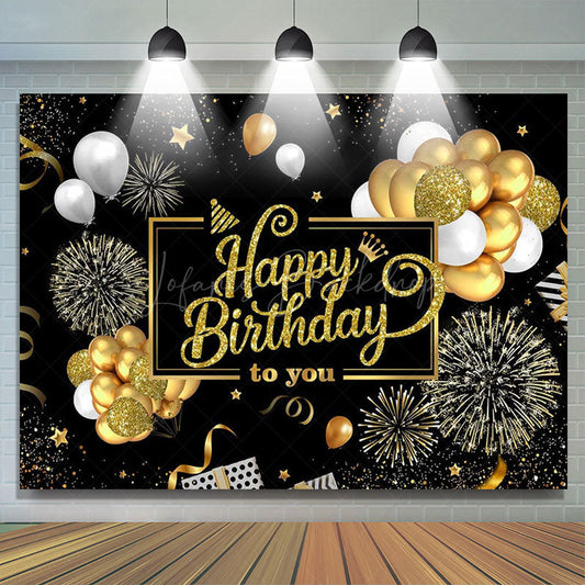 Lofaris Balloons Celebration Classical Birthday Backdrop