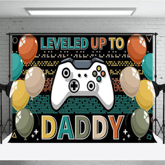 Lofaris Balloons Games Leveled Up To Daddy Party Backdrop
