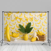Lofaris Banana Plantain Leaf Fresh Sweet Cake Smash Backdrop