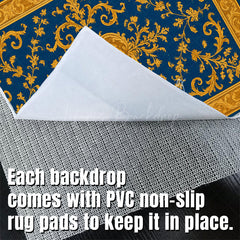 Lofaris Baroque Patterns Fabric Floor Backdrop For Photo