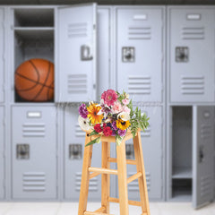 Lofaris Basketball Team Storage Locker Photography Backdrop