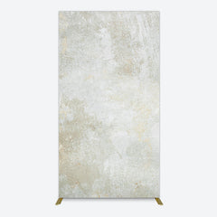 Lofaris Beige Yellow Retro Abstract Texture Rectangle Backdrop