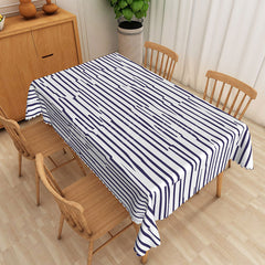 Lofaris Black And White Zebra Stripes Rectangle Tablecloth