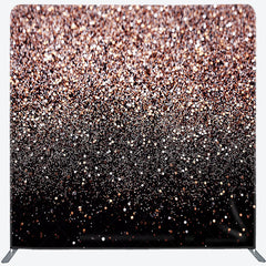 Lofaris Black Pink Glitter Pillow Case Backdrop For Dance Party