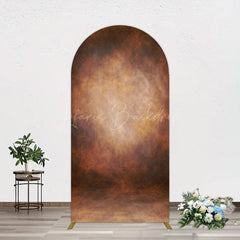 Lofaris Black Red Abstract Texture Birthday Arch Backdrop