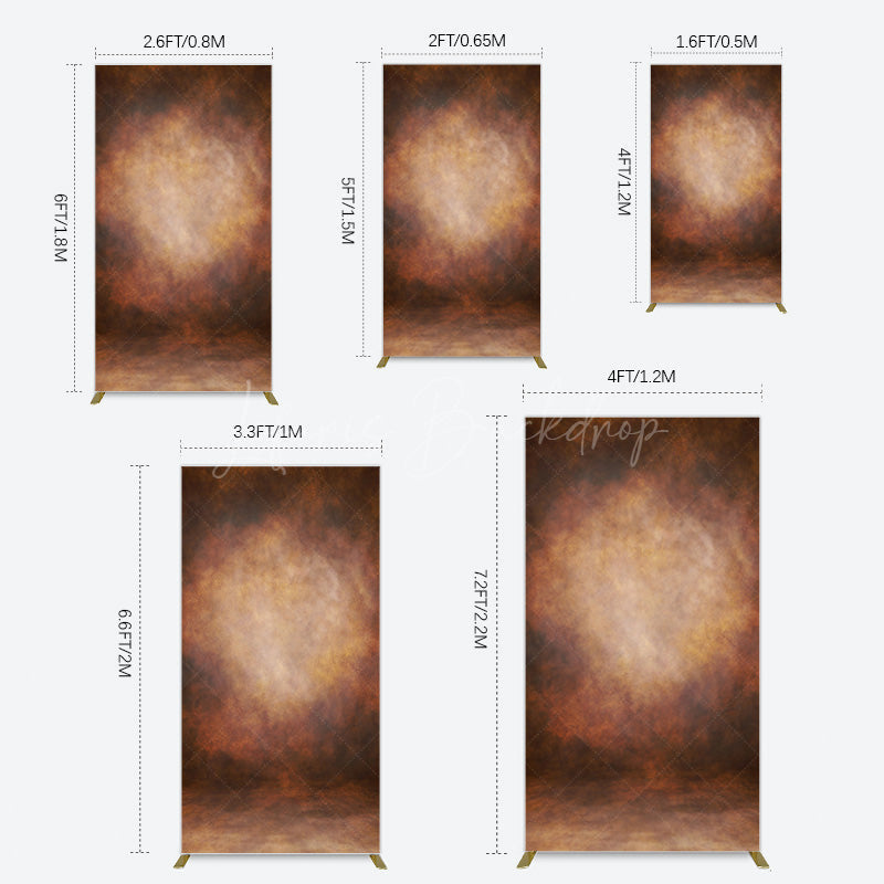 Lofaris Black Red Abstract Texture Birthday Rectangle Backdrop