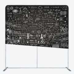 Lofaris Blackboard Chemical Formula Pillow Case Backdrop