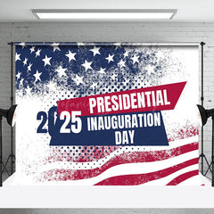 Lofaris Blue Red Presidential Inauguration Day Celebration Backdrop