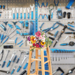 Lofaris Blue Series Tool Wall Panels Photography Backdrop