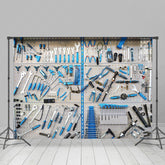 Lofaris Blue Series Tool Wall Panels Photography Backdrop