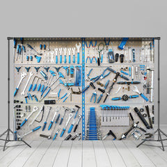 Lofaris Blue Series Tool Wall Panels Photography Backdrop