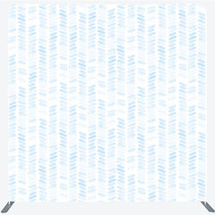 Lofaris Blue Watercolor Pattern Tension Fabric Backdrop Abstract Brush Stroke Decoration Baby Boy Shower Background