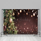Lofaris Blur Christmas Ornaments Photo Booth Backdrop