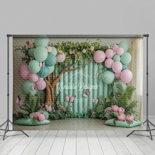 Lofaris Bohemian Willows Pastel Photography Spring Backdrop