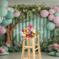 Lofaris Bohemian Willows Pastel Photography Spring Backdrop