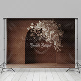 Lofaris Boho Arch Wall Floral Wedding Photography Backdrop