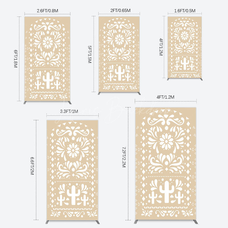 Lofaris Boho Hanukkah Holiday Festival Sweet Rectangle Backdrop