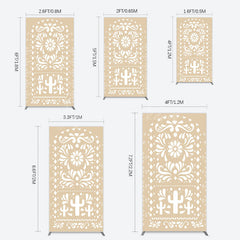 Lofaris Boho Hanukkah Holiday Festival Sweet Rectangle Backdrop