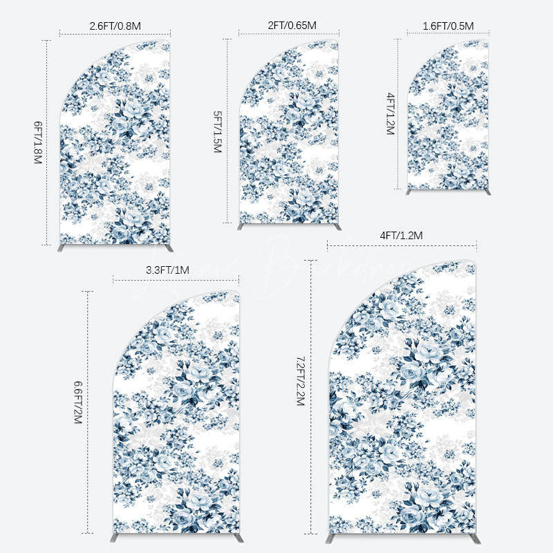 Lofaris Boho Here Comes The Son Baby Shower Half Moon Arch Backdrop