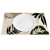 Lofaris Boho Leaves Elegant Party Decor Set of 4 Placemats