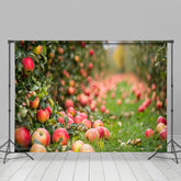 Lofaris Bokeh Summer Falling Apples Photography Backdrop