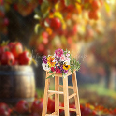 Lofaris Bountiful Apple Orchard Bokeh Photography Backdrop