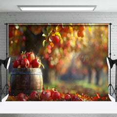 Lofaris Bountiful Apple Orchard Bokeh Photography Backdrop