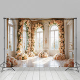 Lofaris Bright Auditorium Flower Arch For Wedding Backdrop