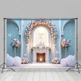 Lofaris Butterfly Floral Arch Sweet Balloon Wedding Backdrop
