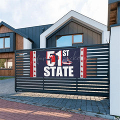 Lofaris Canada 51st State of USA Outdoor Banner