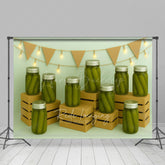 Lofaris Canned Pickles Fresh Photography Cake Smash Backdrop