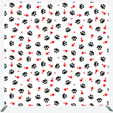 Lofaris Cartoon Paw In Birthday Square Tension Backdrop