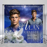 Lofaris Celebrating The Life Custom Name Memorial Backdrop