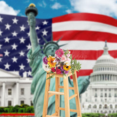 Lofaris Celebrating With The White House Holiday Backdrop