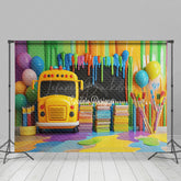 Lofaris Chalkboard Back To School Backdrop For Photography