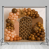 Lofaris Cheetah Boho Balloon Arch Sweet Wedding Backdrop