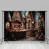 Lofaris Christmas Decoration Bar Counter Holiday Backdrop