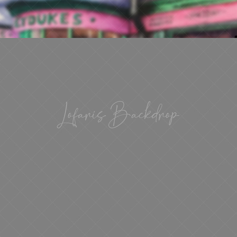 Lofaris Christmas Sweet Shop Photography Backdrop Magical Candy Store in a Snowy Village Fantasy Wizard Themed Decor