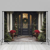 Lofaris Christmas Vibe Villa Decoration Holiday Backdrop