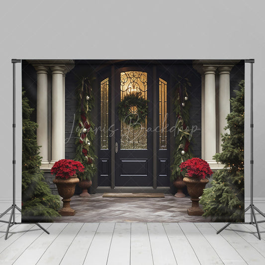 Lofaris Christmas Vibe Villa Decoration Holiday Backdrop