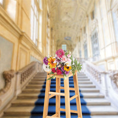 Lofaris Church Steps Cathedral Elegant Photography Backdrop