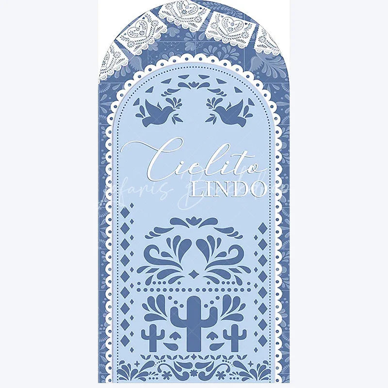Lofaris Cielito Lindo Boho Wedding Arch Sweetie Baby Shower Backdrop Decor Floral Photo Background for Ceremony