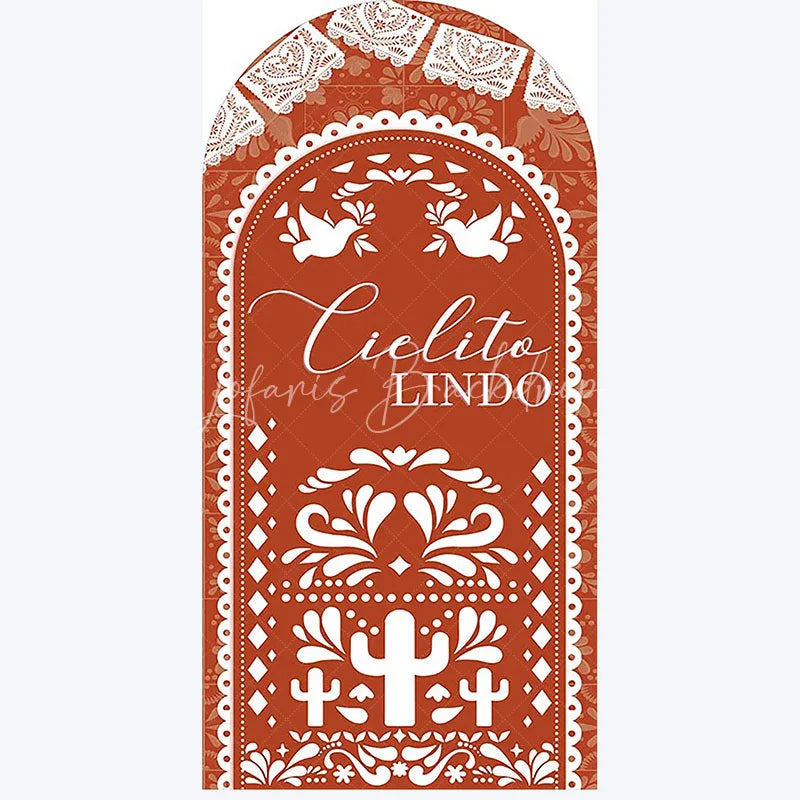 Lofaris Cielito Lindo Boho Wedding Arch Sweetie Baby Shower Backdrop Decor Floral Photo Background for Ceremony