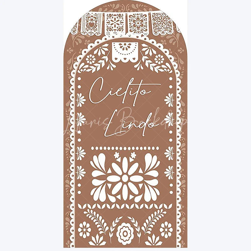 Lofaris Cielito Lindo Boho Wedding Arch Sweetie Baby Shower Backdrop Decor Floral Photo Background for Ceremony