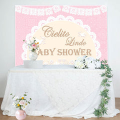 Lofaris Cielito Lindo Dove Mexico Girl Baby Shower Backdrop