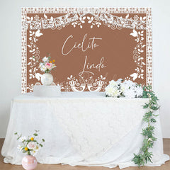 Lofaris Cielito Lindo Mexico Boho Birthday Party Backdrop