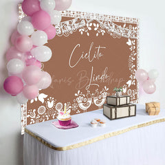 Lofaris Cielito Lindo Mexico Boho Birthday Party Backdrop
